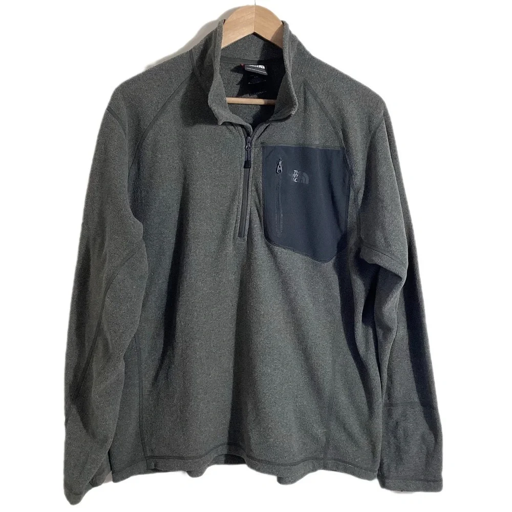 The North Face Quarter Zip Pullover Sweater Mens L